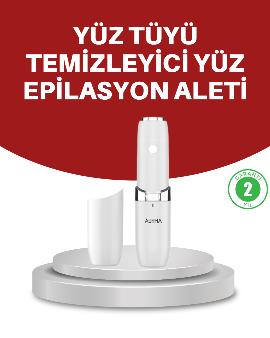 Kadınlar İçin Yüz Tüy Alma Cihazı Nazik ve Etkili Kullanım